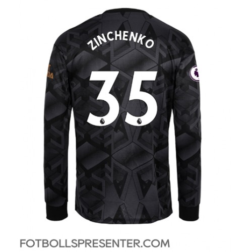 Arsenal Oleksandr Zinchenko #35 Borta Matchtröja 2022-23 Långärmad Arsenal Oleksandr Zinchenko #35 Borta Matchtröja 2022-23 Långärmad